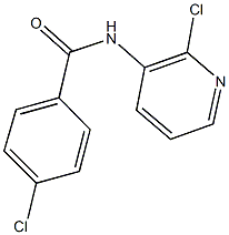  4-chloro-N-(2-chloro-3-pyridinyl)benzamide