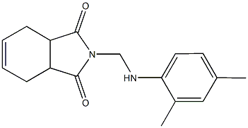 2-[(2,4-dimethylanilino)methyl]-3a,4,7,7a-tetrahydro-1H-isoindole-1,3(2H)-dione