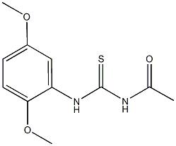 N-acetyl-N'-(2,5-dimethoxyphenyl)thiourea