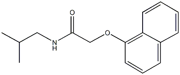  N-isobutyl-2-(1-naphthyloxy)acetamide