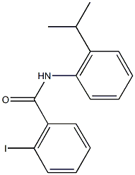 2-iodo-N-(2-isopropylphenyl)benzamide Structure
