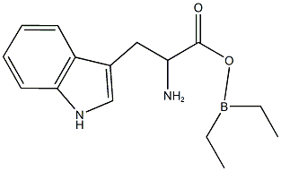 2-[(diethylboryl)oxy]-1-(1H-indol-3-ylmethyl)-2-oxoethylamine