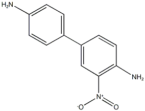 4,4'-diamino-3-nitro-1,1'-biphenyl Struktur