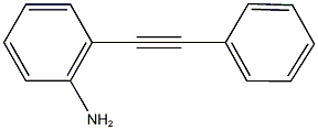 2-(phenylethynyl)aniline Struktur