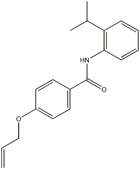  4-(allyloxy)-N-(2-isopropylphenyl)benzamide