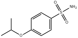 BenzenesulfonaMide, 4-(1-Methylethoxy)- Structure
