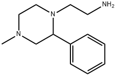 2-(4-methyl-2-phenylpiperazin-1-yl)ethanamine Structure