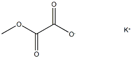 Ethanedioic acid,1-methyl ester, potassium salt (1:1) Structure