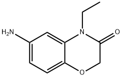 6-amino-4-ethyl-2H-1,4-benzoxazin-3(4H)-one(SALTDATA: FREE) Structure