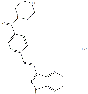 5-[4-[2-(4-吗啉基)乙氧基]苯基]-N-(苯基甲基)-2-吡啶乙酰胺盐酸盐 结构式