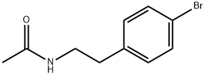 N-(4-溴苯乙基)乙酰胺 结构式