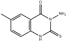 3-amino-6-methyl-2-sulfanylidene-1H-quinazolin-4-one 化学構造式
