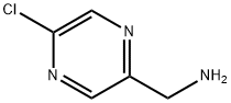 (5-氯-吡嗪-2-基)-甲胺 结构式