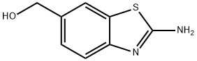 6-Benzothiazolemethanol,2-amino-(9CI),106429-07-6,结构式