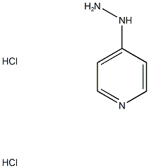 二盐酸4-肼基吡啶, 106898-34-4, 结构式