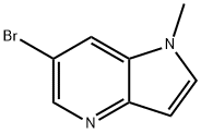 6-broMo-1-Methyl-1H-pyrrolo[3,2-b]pyridine6-broMo-1-Methyl-1H-pyrrolo[3,2-b]pyridine Struktur