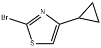 2-bromo-4-cyclopropylthiazole Structure