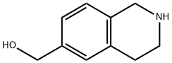 (1,2,3,4-四氢异喹啉-6-基)甲醇 结构式