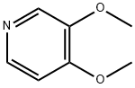 3,4-ジメトキシピリジン 化学構造式
