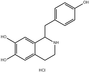 ヒゲナミン塩酸塩 化学構造式
