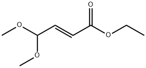 4,4-二甲氧基-2-丁烯酸乙酯 结构式