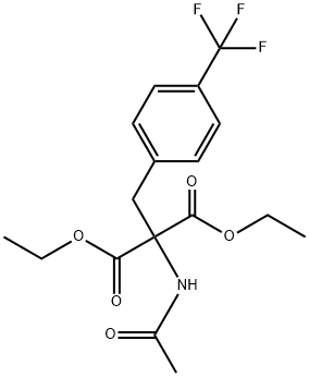 2-乙酰氨基-2-(4-(三氟甲基)苄基)丙二酸二乙酯