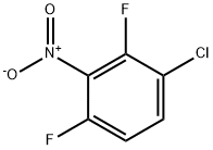 1-Chloro-2,4-difluoro-3-nitrobenzene, 97% Struktur