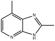 2,7-二甲基-1H-咪唑并[4,5-B]吡啶 结构式