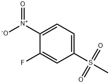 2-Fluoro-4-(methylsulfonyl)nitrobenzene Struktur