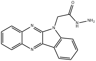 2-(6H-indolo[2,3-b]quinoxalin-6-yl)acetohydrazide Structure