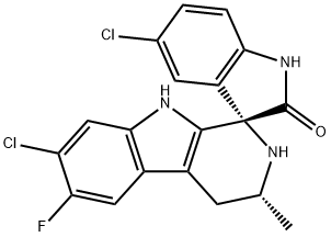 NITD-609 Enantiomer Struktur