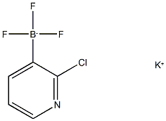 Potassium 2-chloro-3-pyridyltrifluoroborate Structure