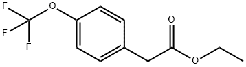 4-三氟甲氧基苯乙酸乙酯,1206550-93-7,结构式