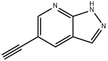 5-乙炔基-1H-吡唑并[3,4-B]吡啶,1207351-15-2,结构式