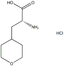 2H-Pyran-4-propanoic acid, α-aminotetrahydro-, hydrochloride (1:1), (αR)-, 1207447-38-8, 结构式