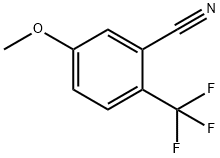 5-甲氧基-2-(三氟甲基)苄腈, 1214346-63-0, 结构式