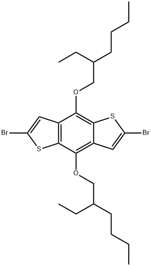 1226782-13-3 2,6-二溴-4,8-双[(2-乙基己基)氧基]-苯并[1,2-B:4,5-B']二噻吩