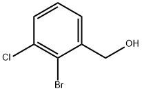 2-溴-3-氯苄醇 结构式