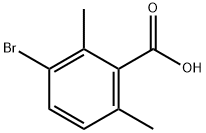 Benzoic acid, 3-broMo-2,6-diMethyl- Structure