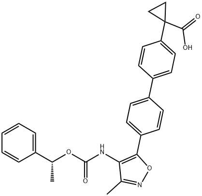 BMS-986020 化学構造式