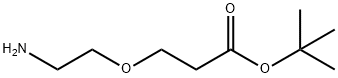 氨基-聚乙二醇-丙酸叔丁酯, 1260092-46-3, 结构式