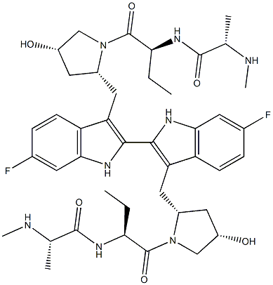ビリナパント 化学構造式