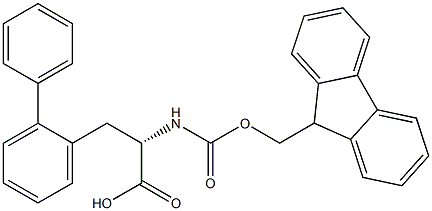 N-FMOC-3-(2-ビフェニリル)-L-アラニン 化学構造式