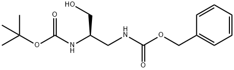 BOC-D-DAP(Z)-OL Struktur