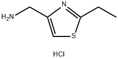 (2-ethyl-1,3-thiazol-4-yl)methanamine dihydrochloride Struktur