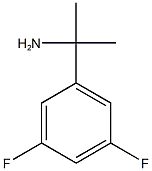 BenzeneMethanaMine, 3,5-difluoro-α,α-diMethyl- Struktur