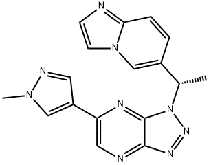 サボリチニブ 化学構造式