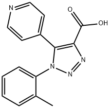 1326865-52-4 1-(2-methylphenyl)-5-(pyridin-4-yl)-1H-1,2,3-triazole-4-carboxylic acid