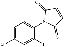 134220-36-3 1-(4-chloro-2-fluorophenyl)-2,5-dihydro-1H-pyrrole-2,5-dione