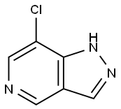 7-氯-1H-吡唑并[4,3-C]吡啶, 1357946-01-0, 结构式